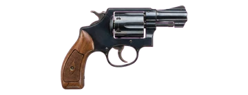 Modelo 3D da REVÓLVER .38 "TROVÃO" no jogo